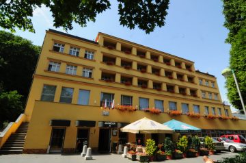 Celkový pohled na Lázně Teplice nad Bečvou
