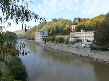 Celkový pohled na Lázně Teplice nad Bečvou